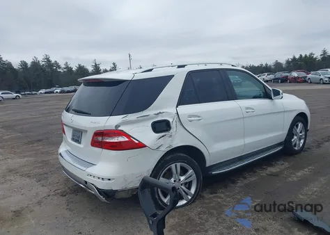 2015 Mercedes-Benz Ml 350 4Matic из США, поврежденный, VIN 4JGDA5HB4FA479328
